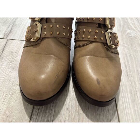 Reneeze brown buckle ankle boots size 7 1/2 - Picture 3 of 11